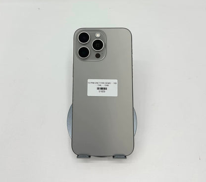 IPhone 15 Promax 256gb Màu Titan Demo - Pin 100% sạc 134 lần - 51829