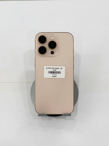 IPhone 16 Pro 256 Màu Vàng - Pin 89% - 53830 Teku