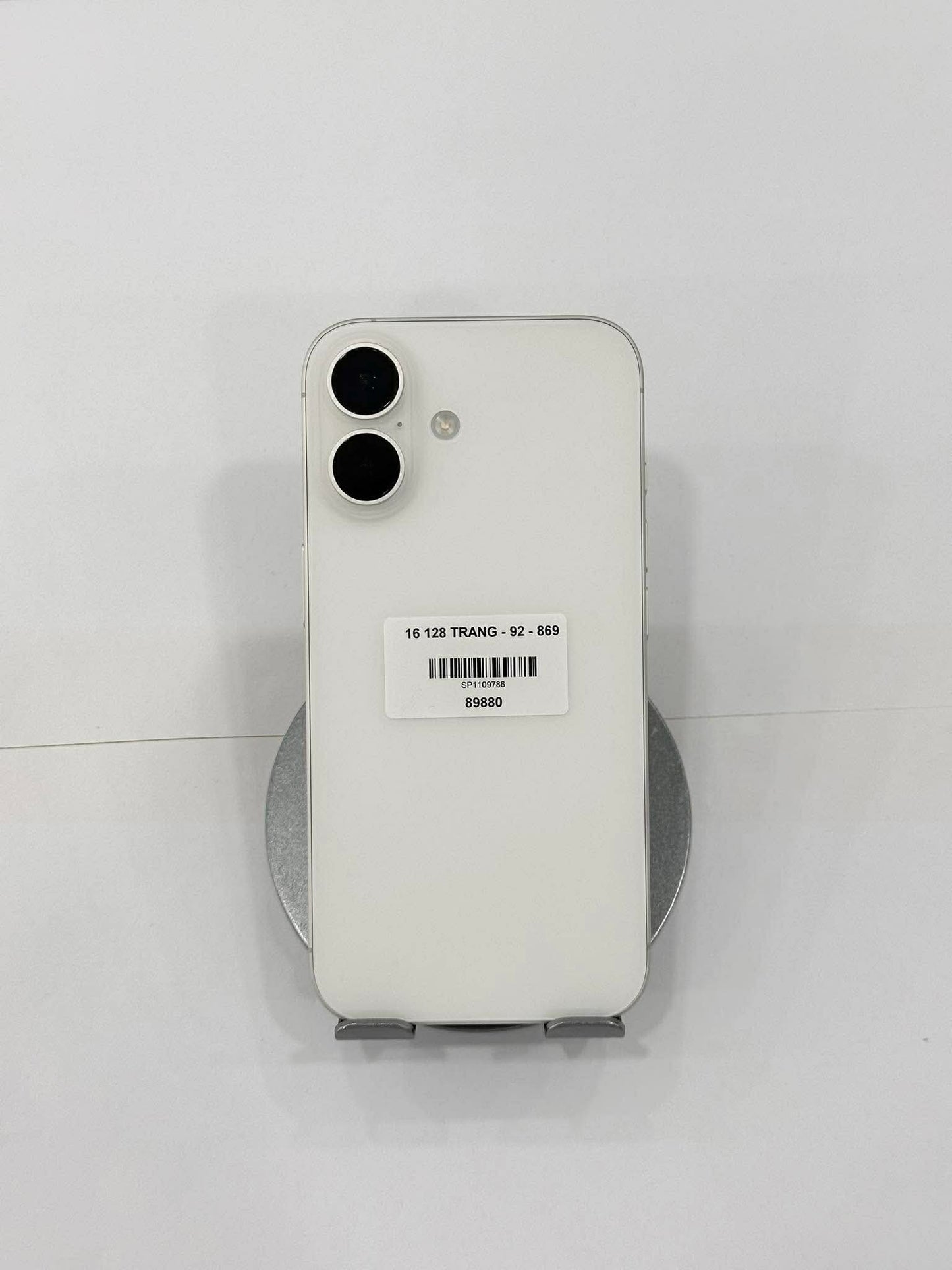 Iphone 16 128 Màu Trắng - Pin 92% - 89880 Teku
