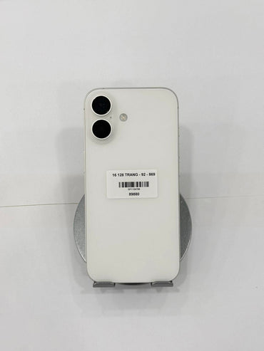Iphone 16 128 Màu Trắng - Pin 92% - 89880 Teku