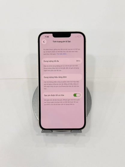 IPhone 13 128gb Màu Trắng - Pin thay 96% - 13826 - A- Teku