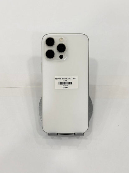 IPhone 16 ProMax 256gb Màu trắng - Pin 90% - 37143 TEKU