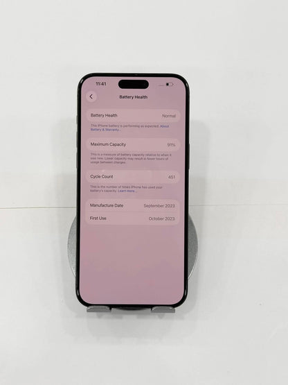 IPhone 15 Promax 256gb Màu Đen - Pin 91% - 30751 Teku A-