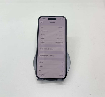 IPhone 14 Pro 128GB Màu đen - Pin thay mới 100% - A- - 60169* teku
