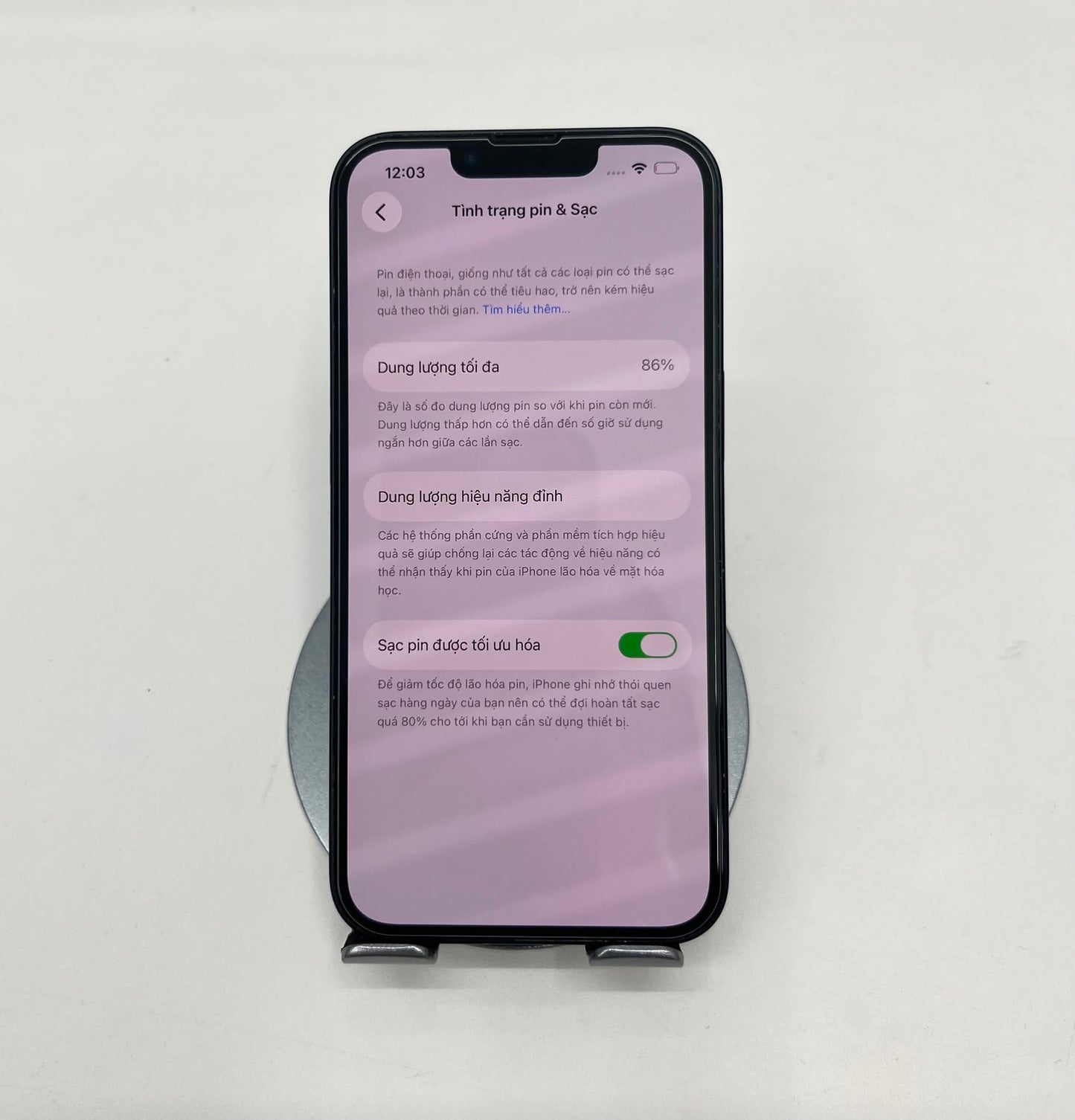 IPhone 13 128Gb Màu Đen - Pin 86% - 04665 A-