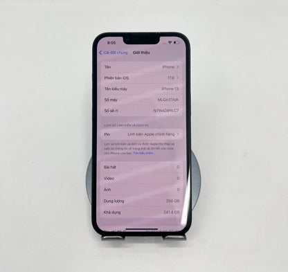 IPhone 13 bản 256gb Màu đen - Pin 85% báo LKCH - 12890 A-*