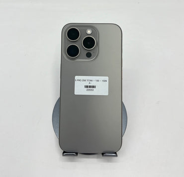 IPhone 15 Pro 256GB Màu Titan - Pin 100% - 23553 A-