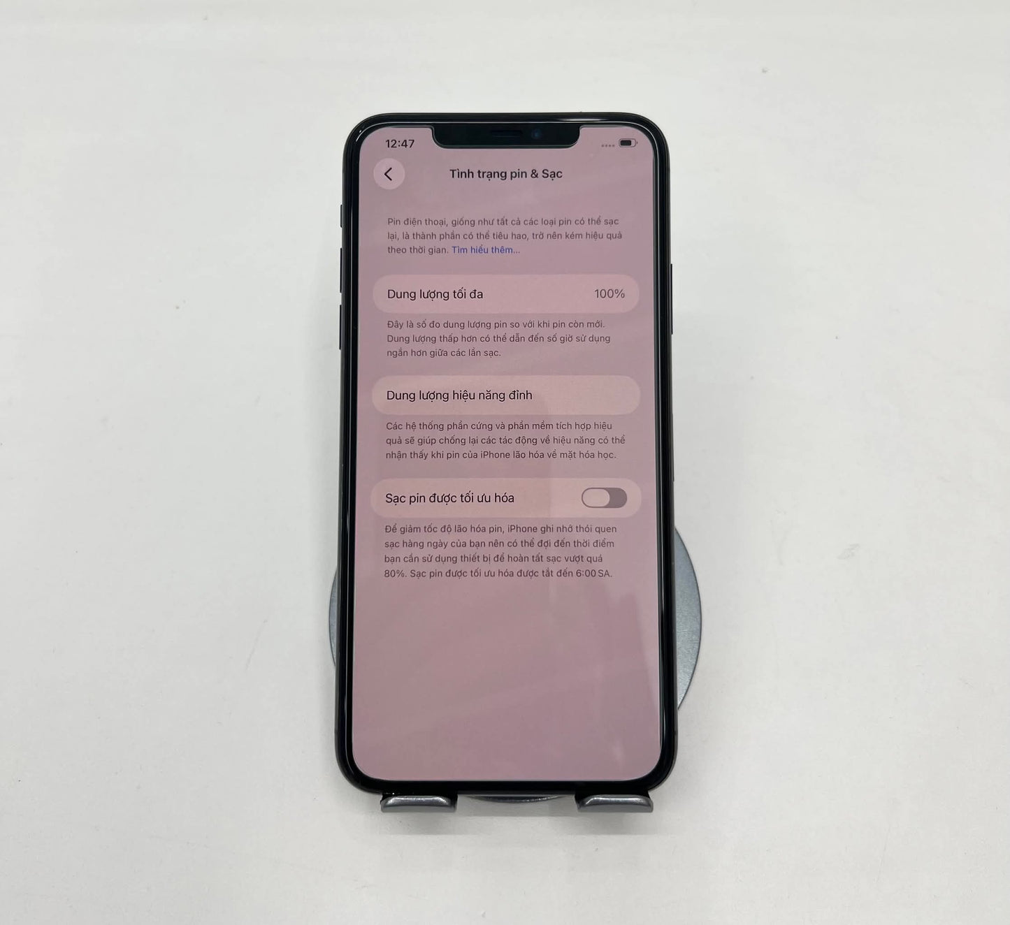 Iphone 11 Promax 64gb Màu Đen - Pin thay mới 100% - 94320 A-