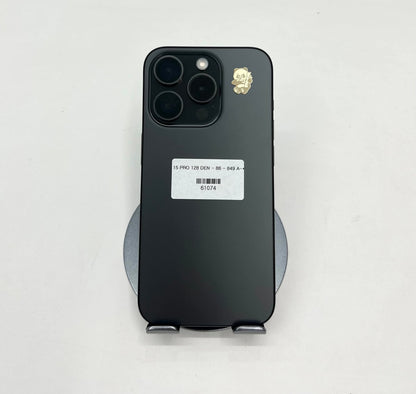 IPhone 15 Pro 128gb Màu đen - Pin 86% - 61074 A-