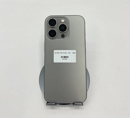 IPhone 16 Pro 128gb Màu Titan - Pin 92% - 07755 Teku