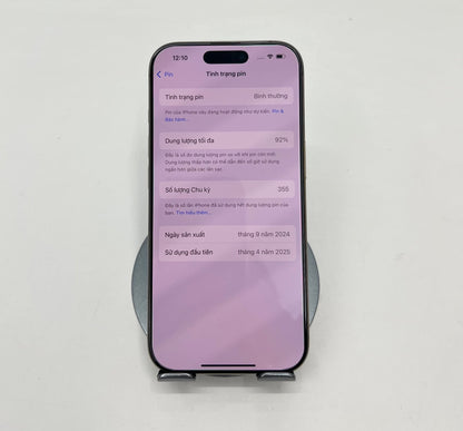 IPhone 16 Pro 128gb Màu Titan - Pin 92% - 07755 Teku