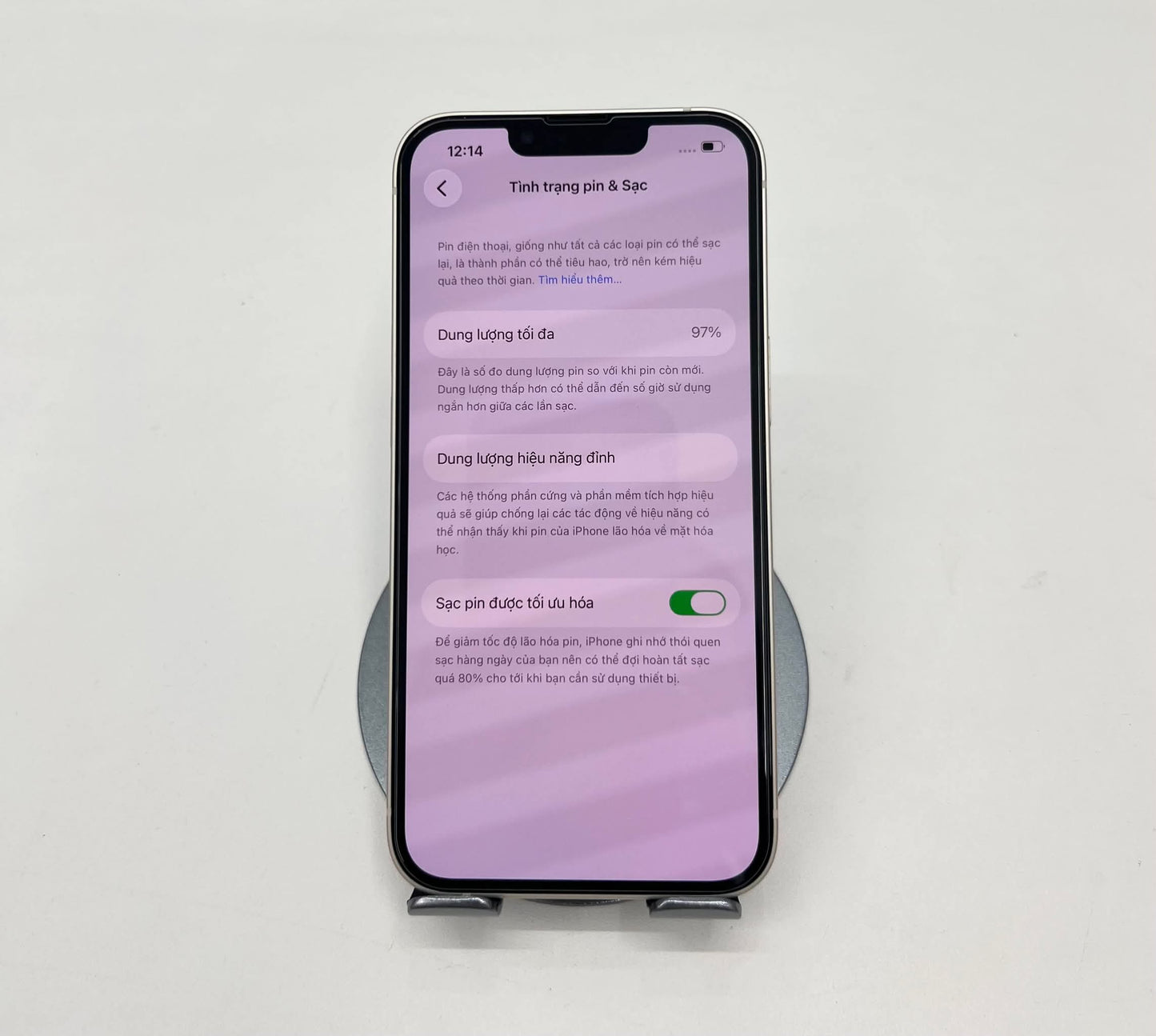 IPhone 13 128gb Màu trắng - Pin 97% - 41979 A-