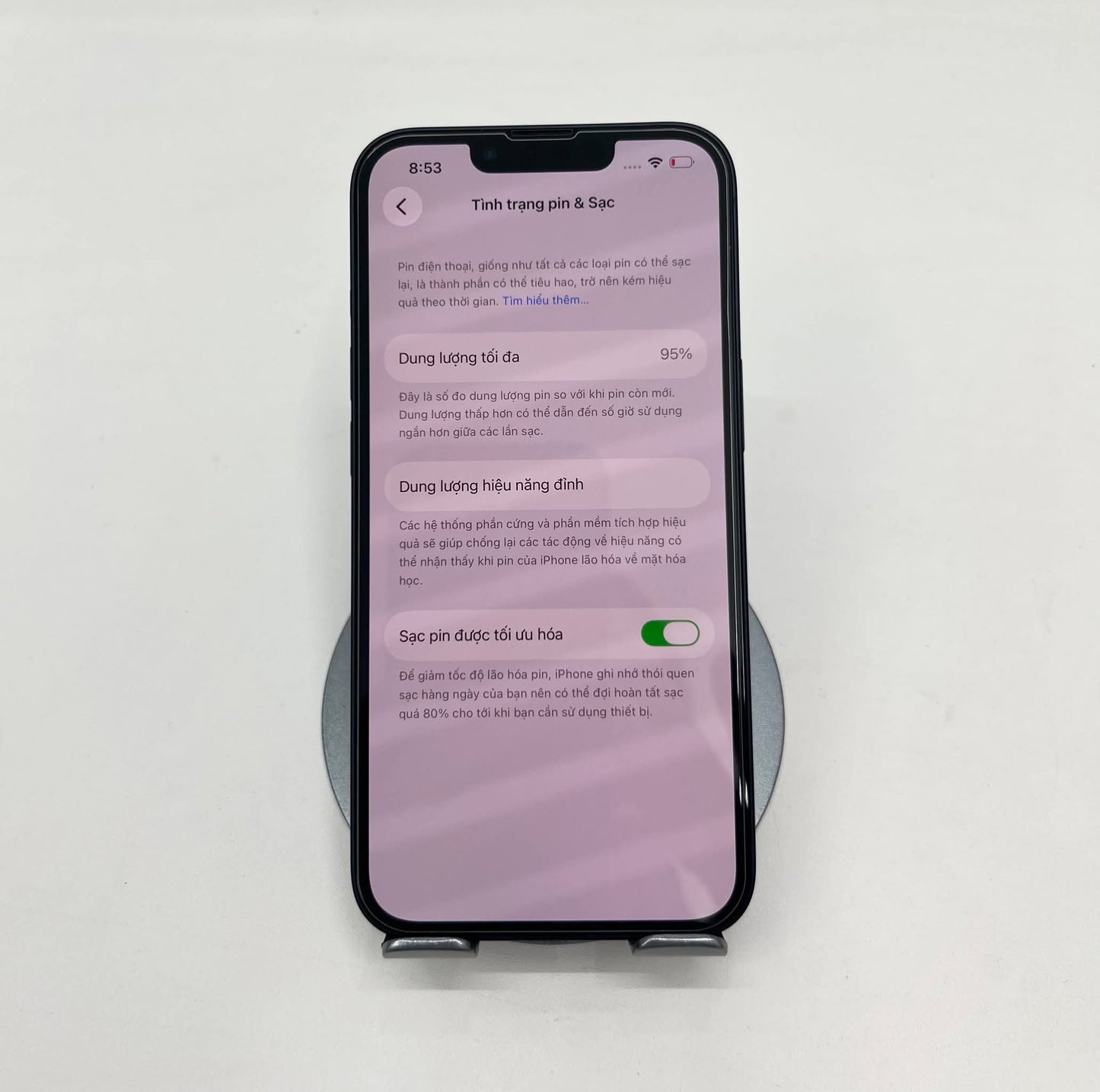 IPhone 13 bản 128gb Màu Đen - Pin 95% - 74475