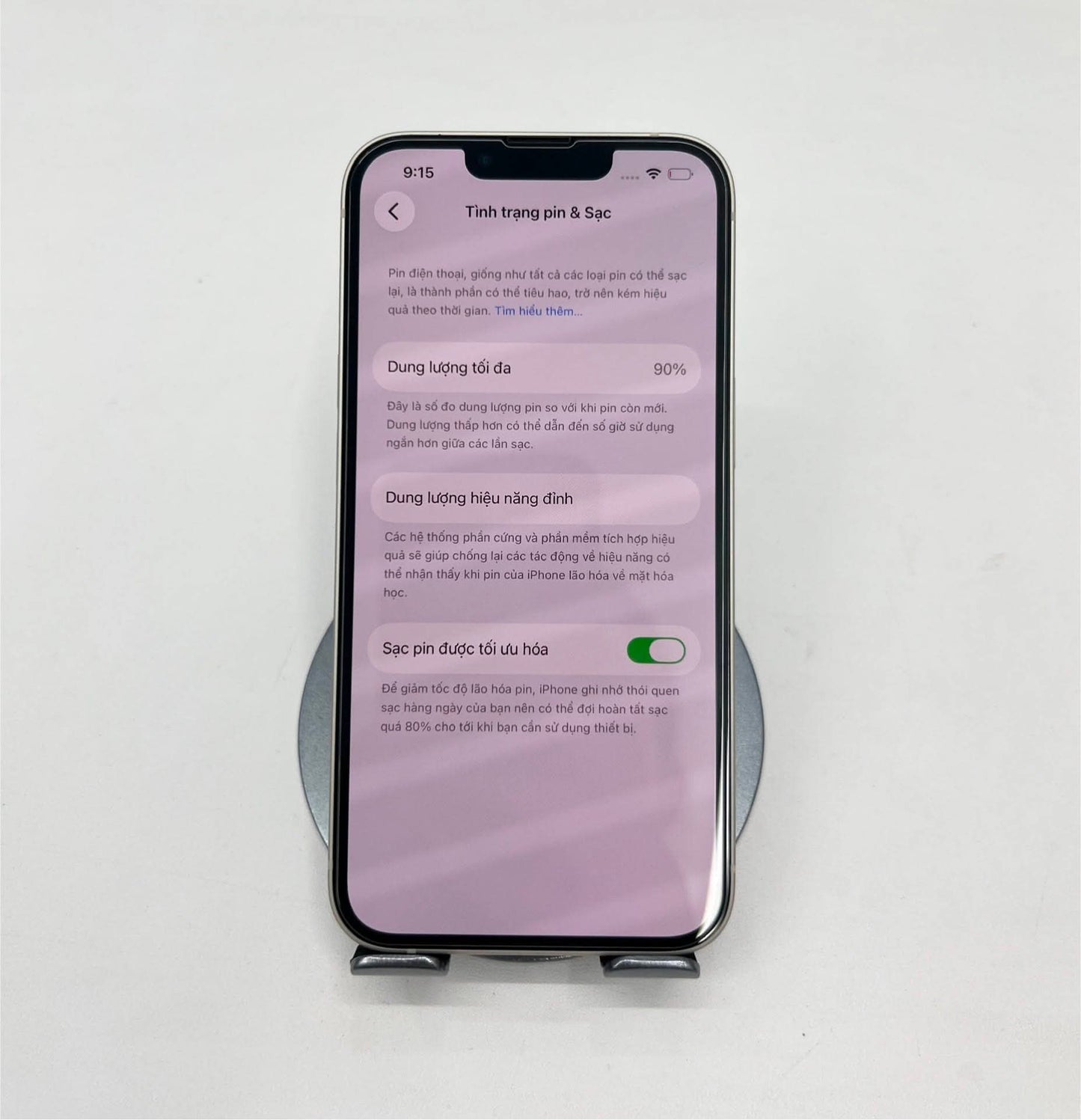 IPhone 13 128gb Màu trắng - Pin 90% - 39622