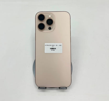 IPhone 16 ProMax 256gb Màu vàng - Pin 99% - 81905 A-*teku