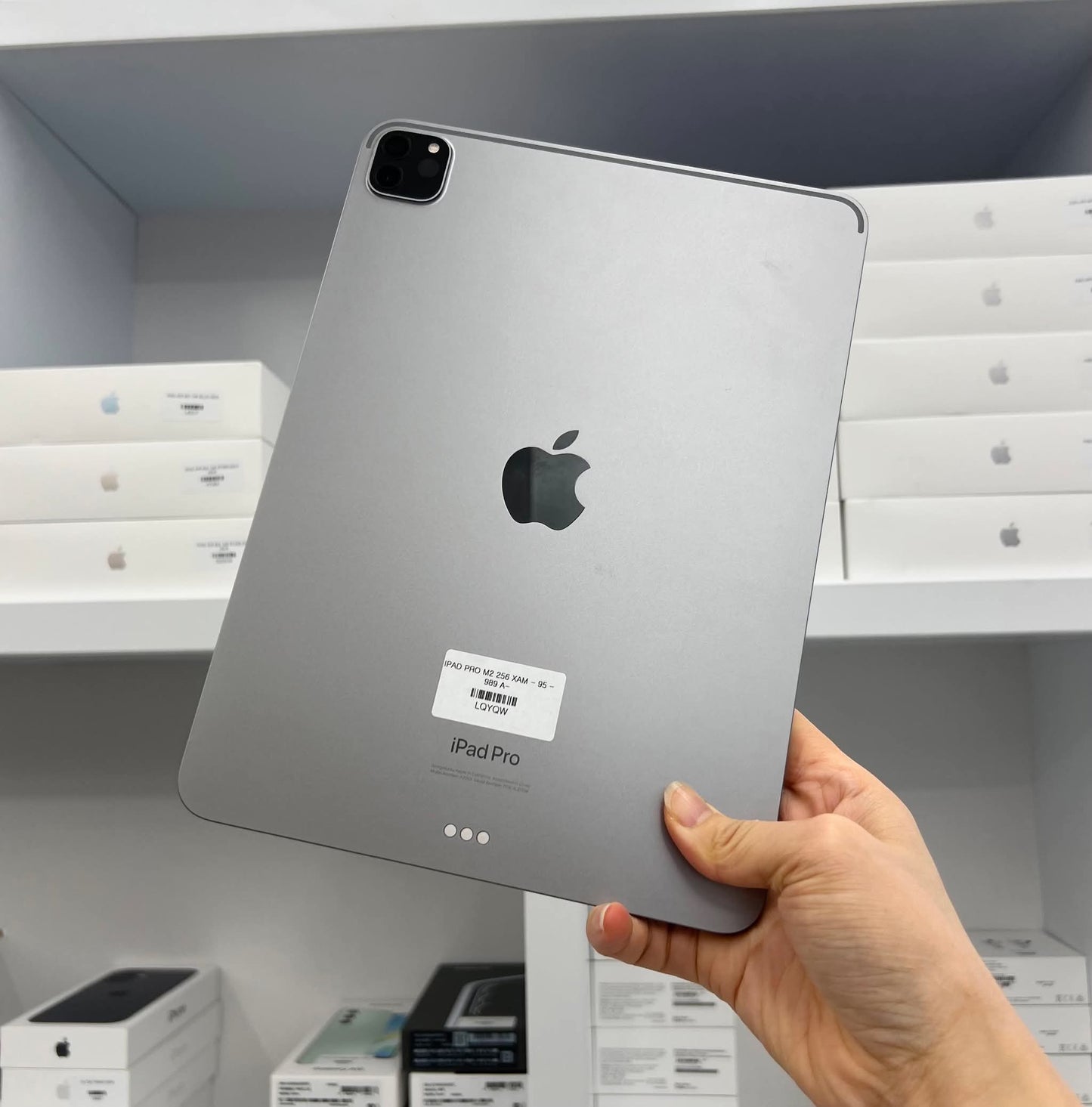 IPad Pro M2 bản 256GB Màu xám - Pin 95% - LQYQW A-
