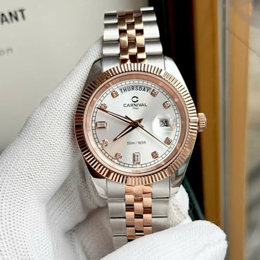 Đồng Hồ CARNIVAL 8190G-CH-T - 40mm - Nam