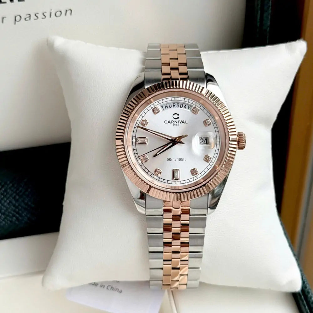 Đồng Hồ CARNIVAL 8190G-CH-T - 40mm - Nam