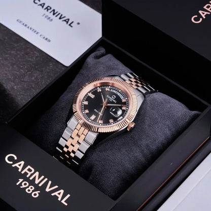 Đồng Hồ CARNIVAL 8190G-CH-D - 40mm - Nam