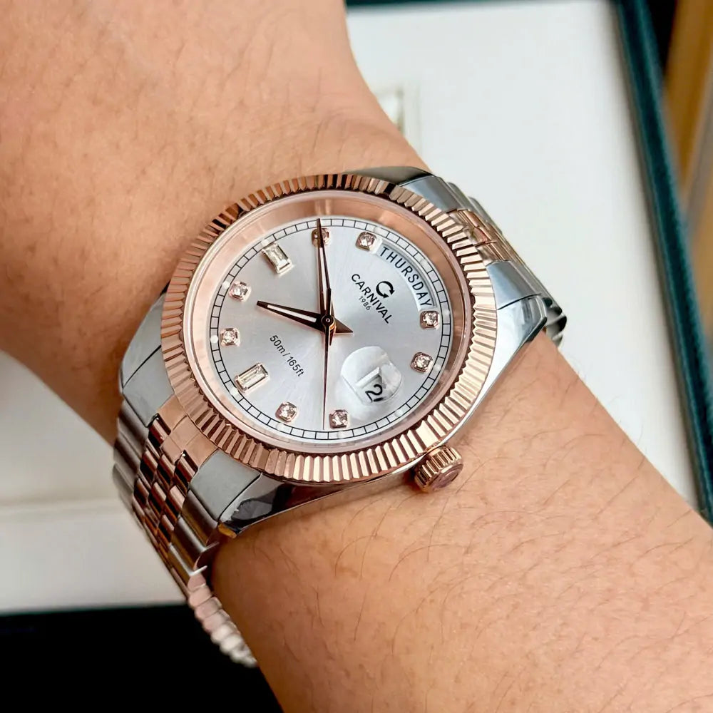 Đồng Hồ CARNIVAL 8190G-CH-T - 40mm - Nam