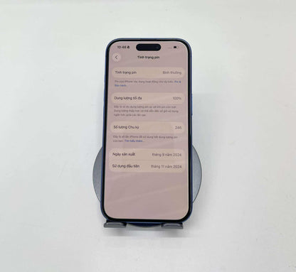 Iphone 16 256 Xanh Blue - Pin 100% - 29450 A-* Teku