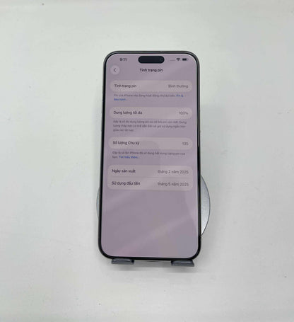 IPhone 15 ProMax 512GB Màu trắng  - Pin 100% - 47115