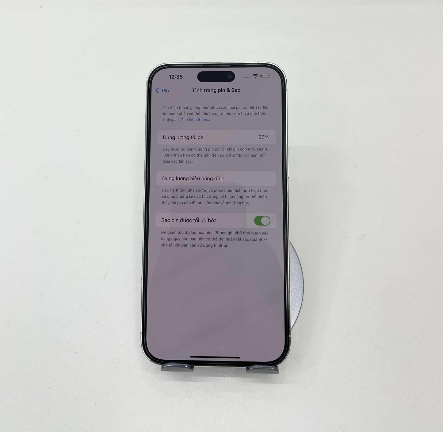 IPhone 14 Promax 512 màu Trắng - Pin 85% - 	 17961