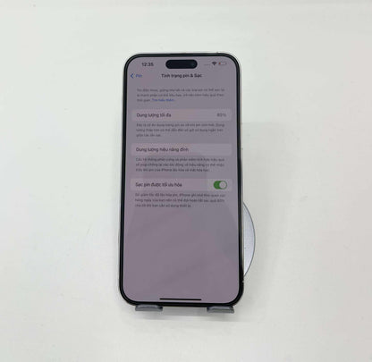 IPhone 14 Promax 512 màu Trắng - Pin 85% - 	 17961