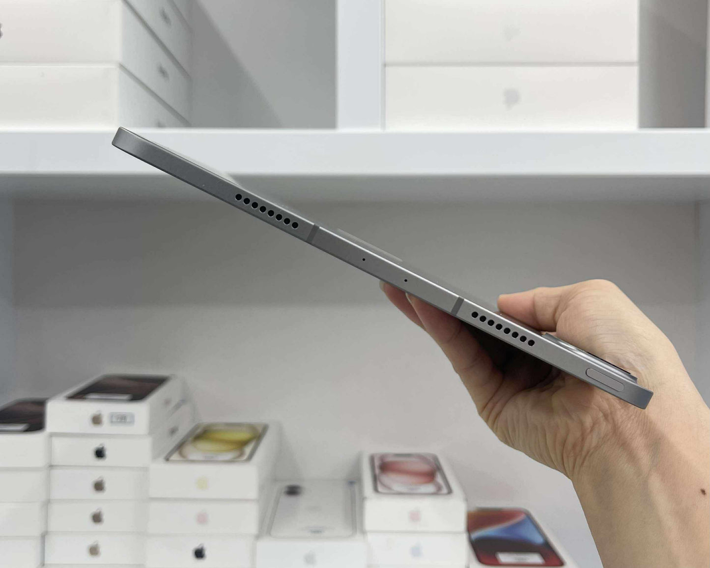 IPad Pro M2 bản 128GB Màu xám - Pin 100% - Bản sim - KGF6W