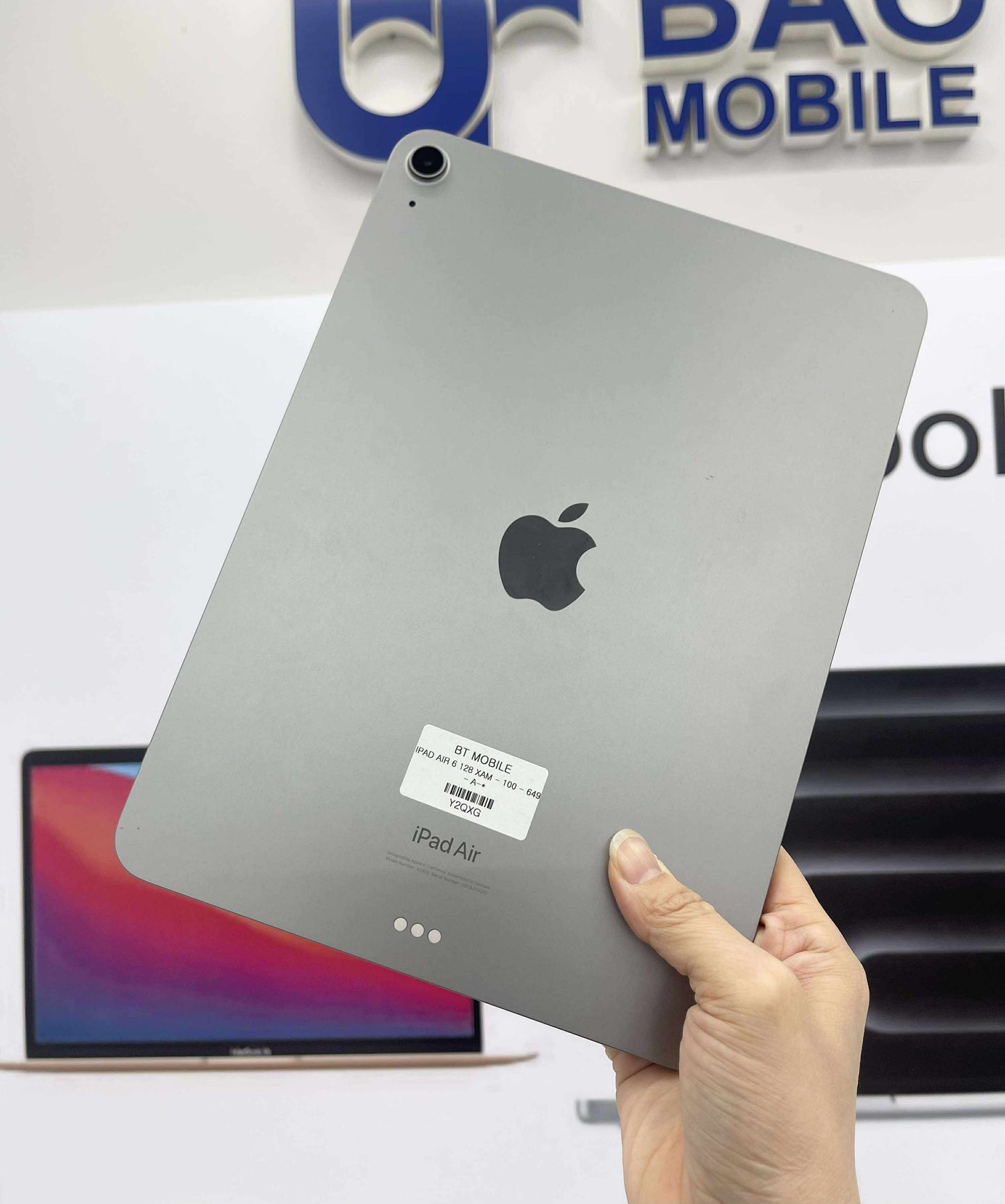 IPad Air 6 bản 128GB Màu xám - Pin 100% - A- - Y2QXG *