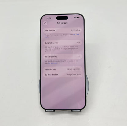 IPhone 16 Promax 256gb màu Titan - Pin 97% - 17380