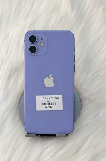 IPhone 12 bản 128gb Màu Tím - Pin thay mới 100% - 30663*TEKU