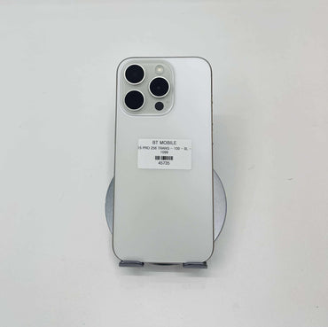 IPhone 15 Pro 256GB Màu trắng - Pin 100% đã sạc 0 lần - 45735