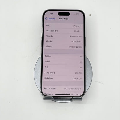 IPhone 14 Pro 256gb Màu Tím - Pin 100% - 40954