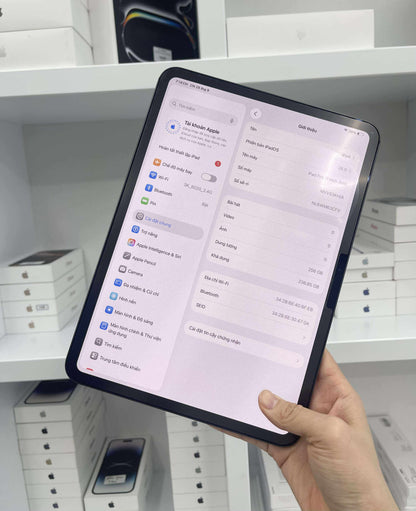 IPad Pro M4 bản 256GB Màu xám - Pin 98% - 63CFV