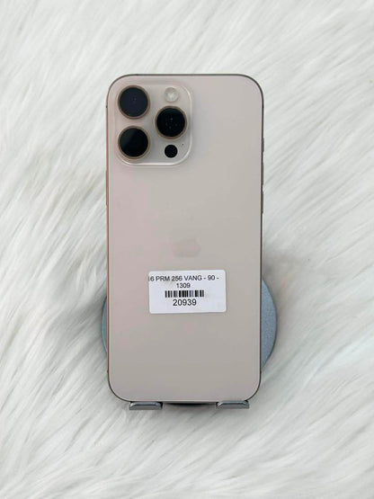 IPhone 16 ProMax 256GB Màu vàng - Pin 90% - 20939 TEKU
