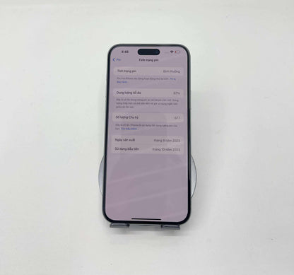 IPhone 15 Plus 128GB Màu Xanh lá - Pin 87% - A- - 99335