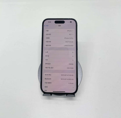 IPhone 14 Pro 256GB Màu tím  - Pin 85% - A- - 43637