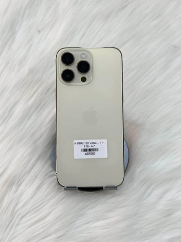 IPhone 14 ProMax 128GB Màu vàng - Pin thay mới - A- - 48580* - TEKU