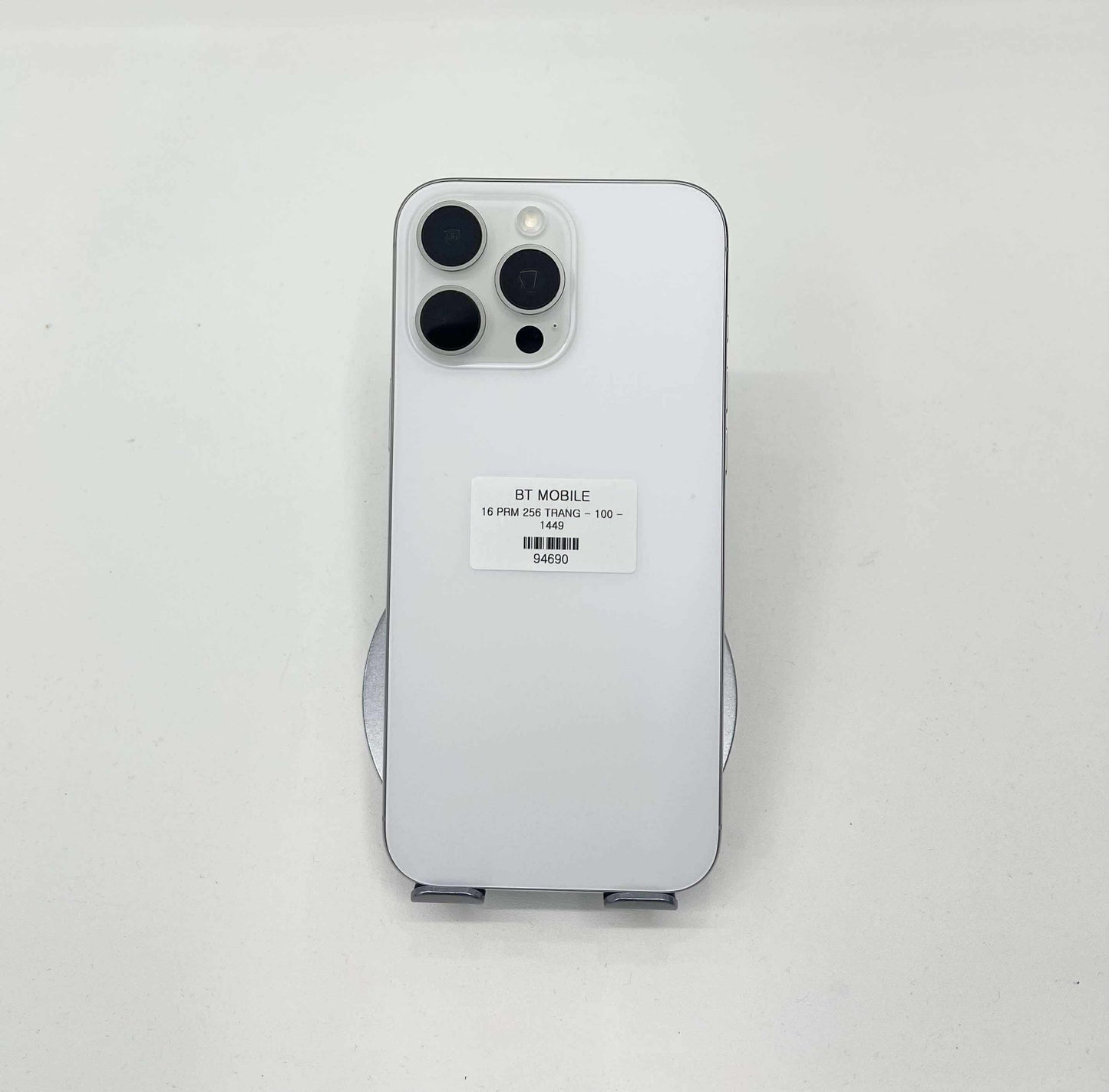 IPhone 16 ProMax 256GB Màu trắng - Pin 100% - 94690