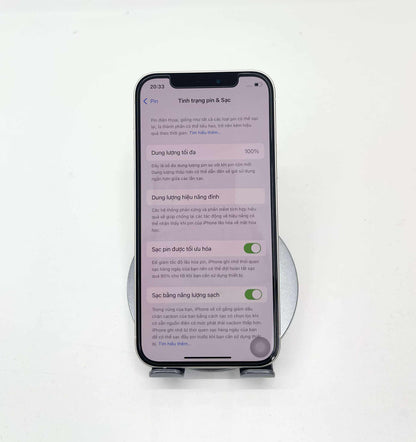 IPhone 12 bản 128gb Màu trắng - Pin 100% - 10769