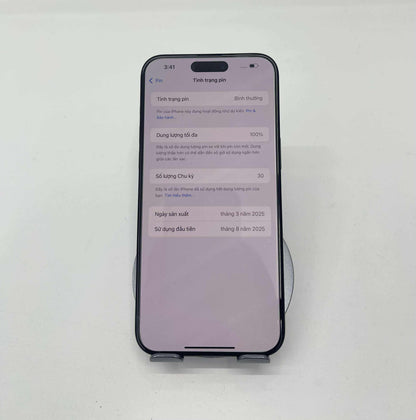 IPhone 15 ProMax 256GB Màu xanh dương - Pin 100% đã sạc 30 lần - 30426*