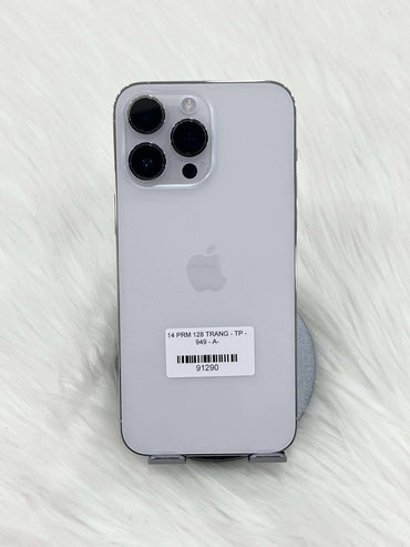 IPhone 14 Promax 128gb màu Trắng - Pin thay mới 100% - A-  91290 TEKU