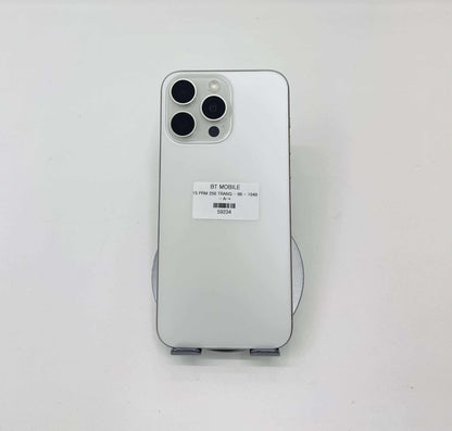 IPhone 15 ProMax 256GB Màu trắng - Pin 86% - A- - 59234*