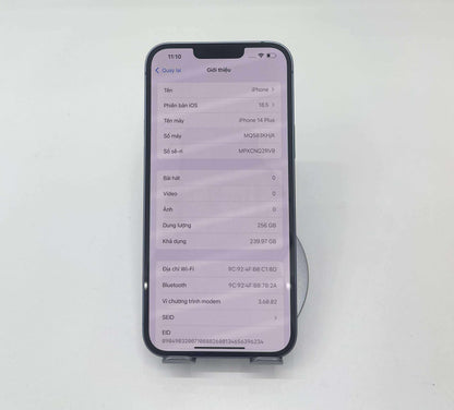 iPhone 14 Plus 256GB Màu Blue - Pin 84% - 66061 - TEKU
