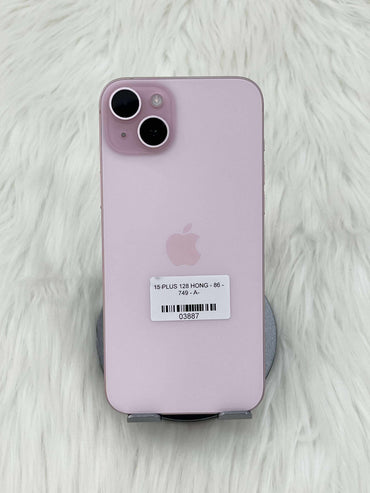 Iphone 15 Plus 128GB màu Hồng - Pin 86% - 03887 - A- TEKU