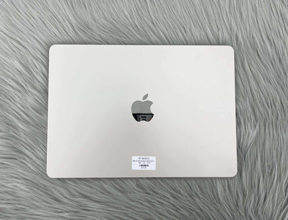 MacBook Air M2 bản 8gb/256gb Màu Starlight - Pin 100% sạc 10 lần - 4YT27