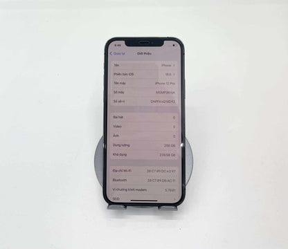 IPhone 12 Pro 256gb Màu Đen - Pin thay mới 100% - 12996