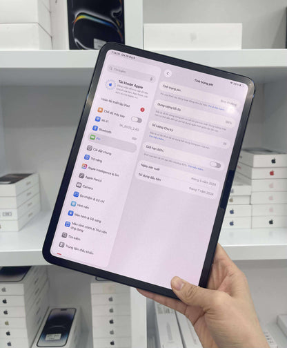 IPad Pro M4 bản 256GB Màu xám - Pin 98% - 63CFV