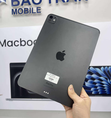 IPad Pro M4 bản 256GB Màu xám - Pin 91% - A- - 9LFK6